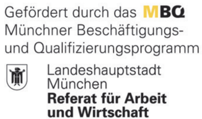 Spendenladen & Secondhand wird durch das Münchner Beschäftigungs- und Qualifizierungsprogramm (MBQ) gefördert. Weitere Informationen unter www.muenchen.de/mbq